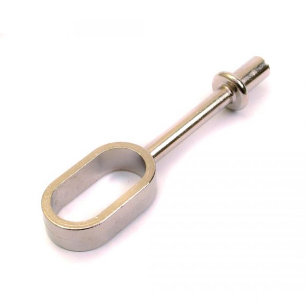 Backwallfitting with premounted screw